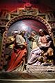 Erste Kreuzwegstation in der Kirche: Jesus vor Pontius Pilatus